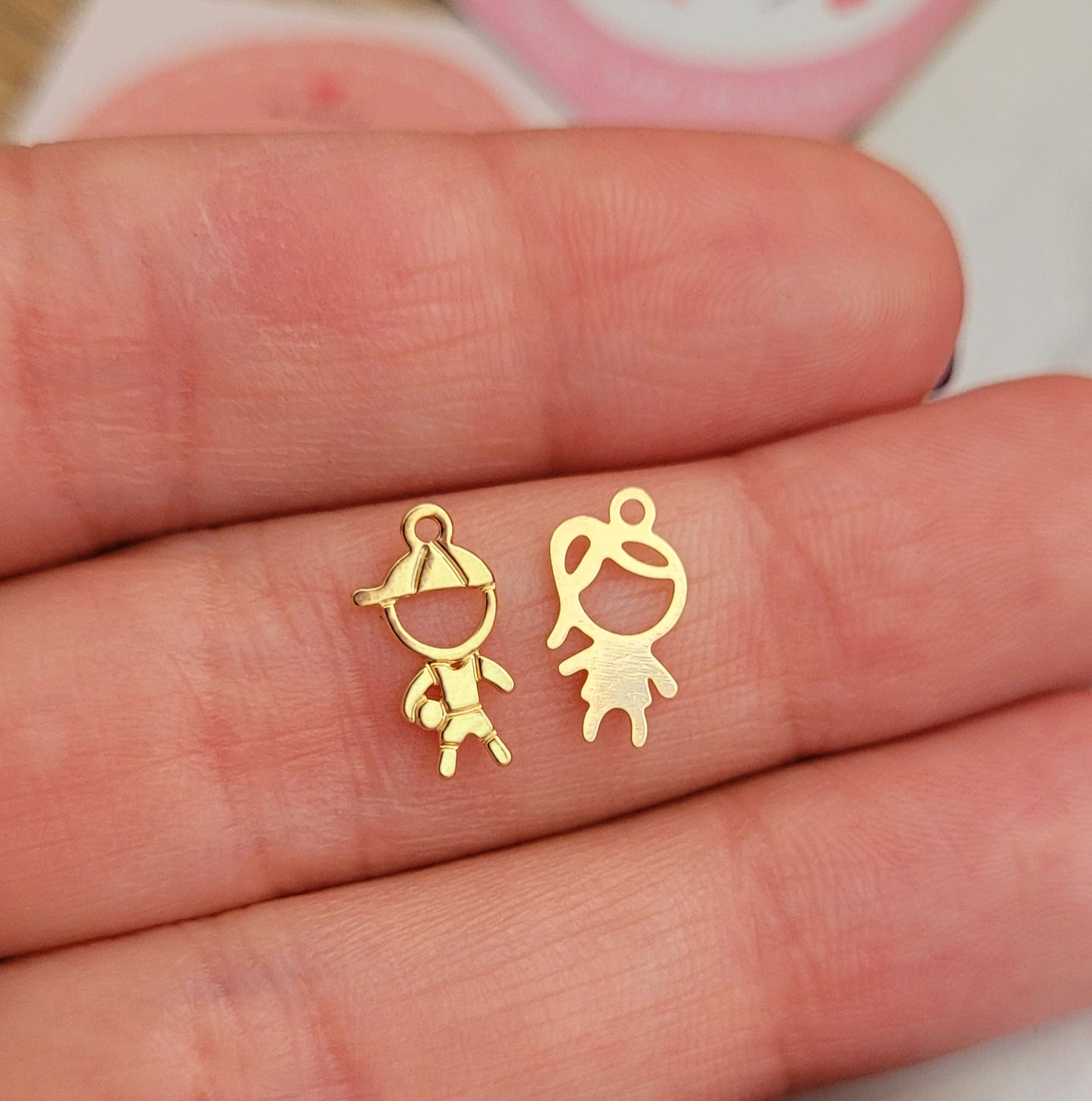 Mini niño y niña
