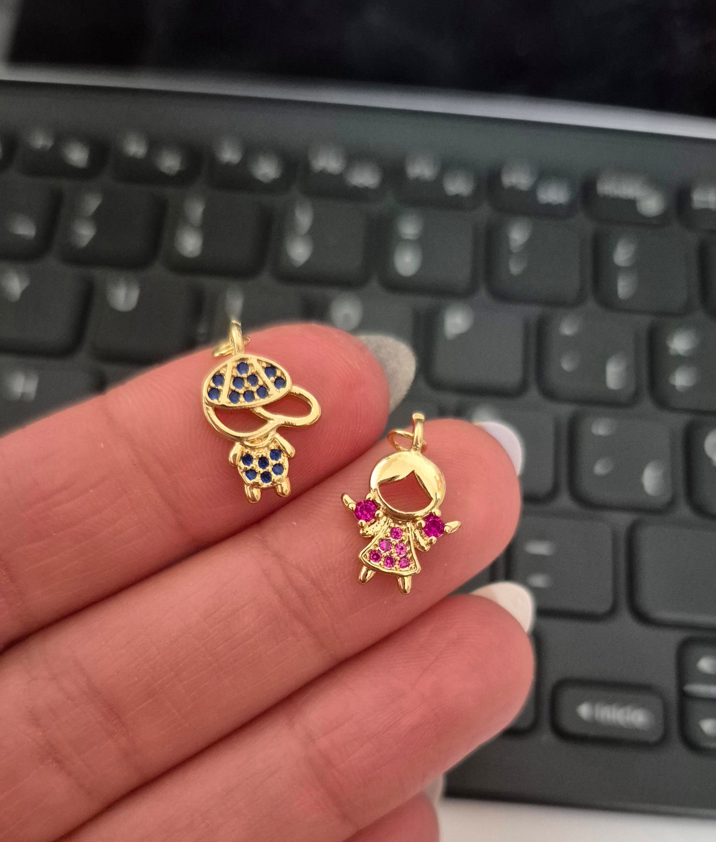 Niños medianos colores