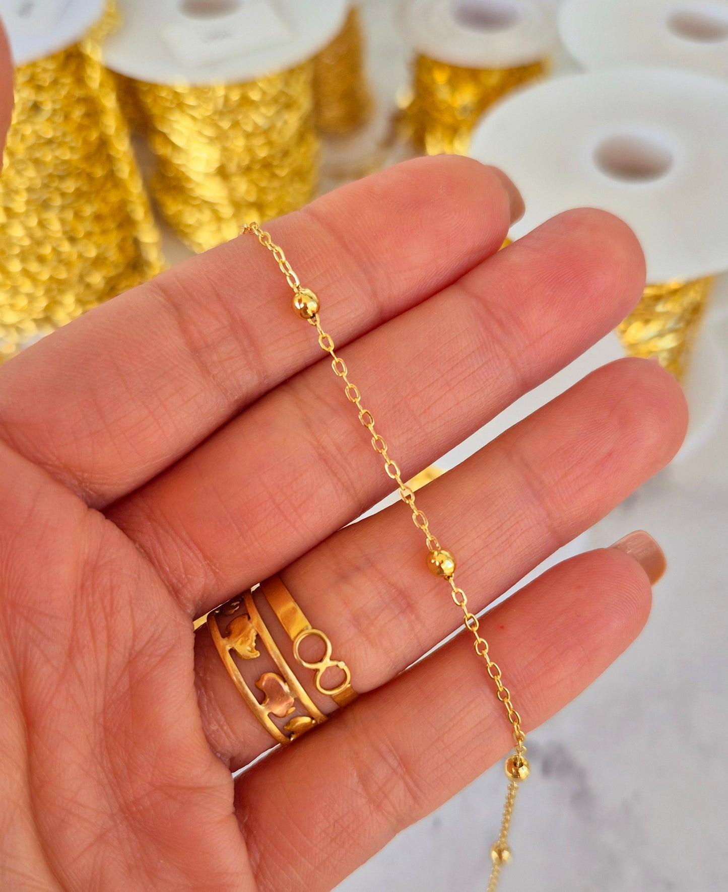 Cadena eslabón balín