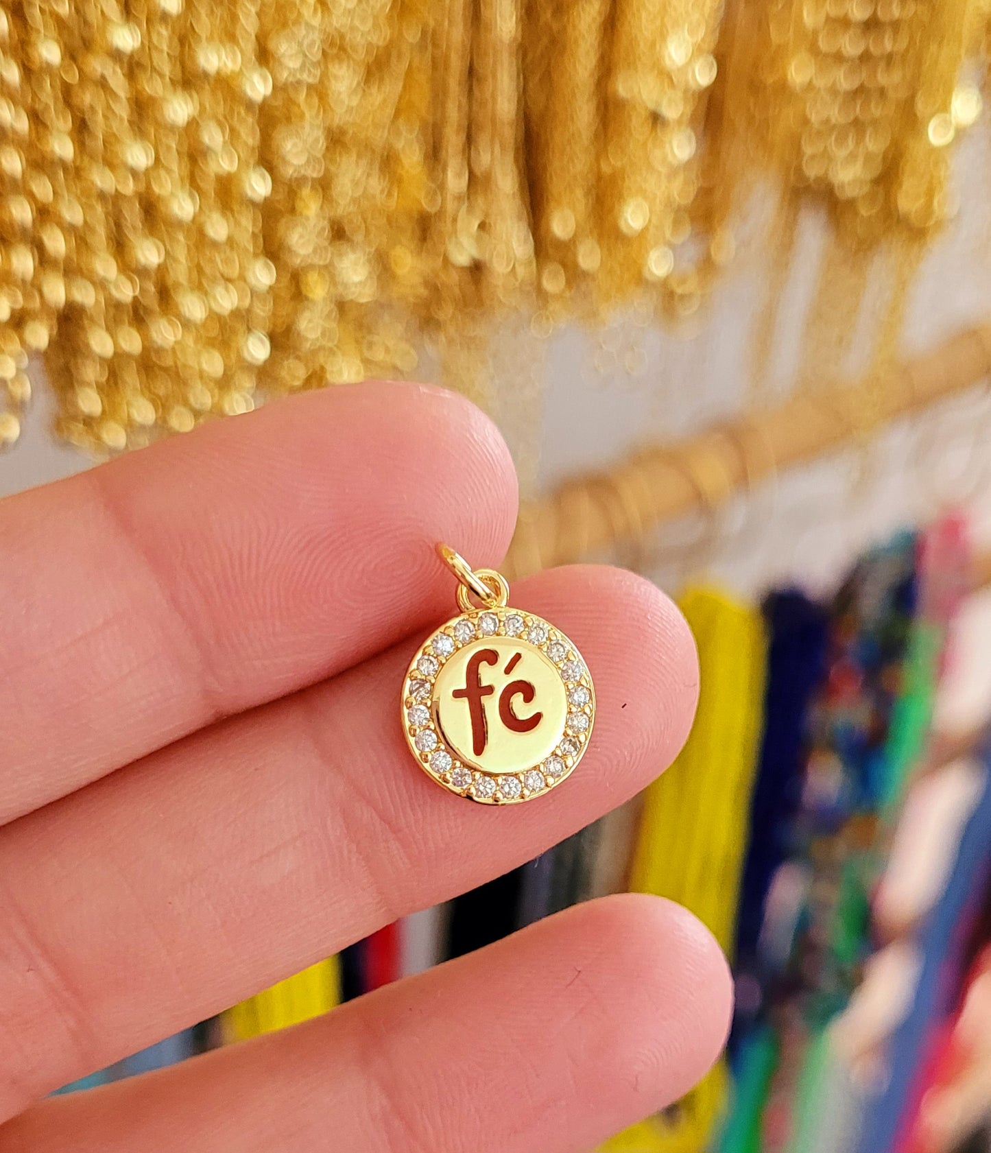 Medallita Fé circones