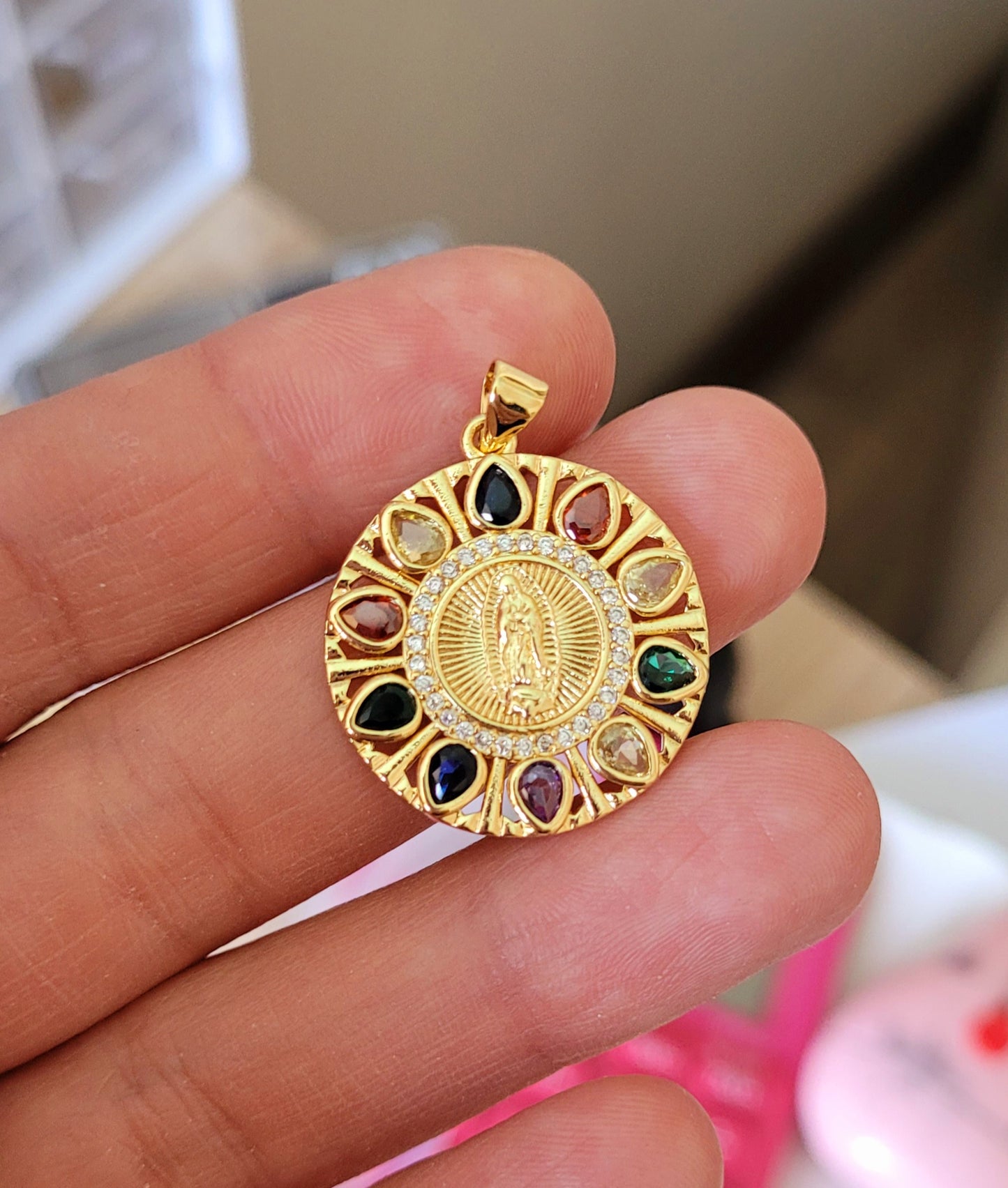 Virgen Guadalupe colores