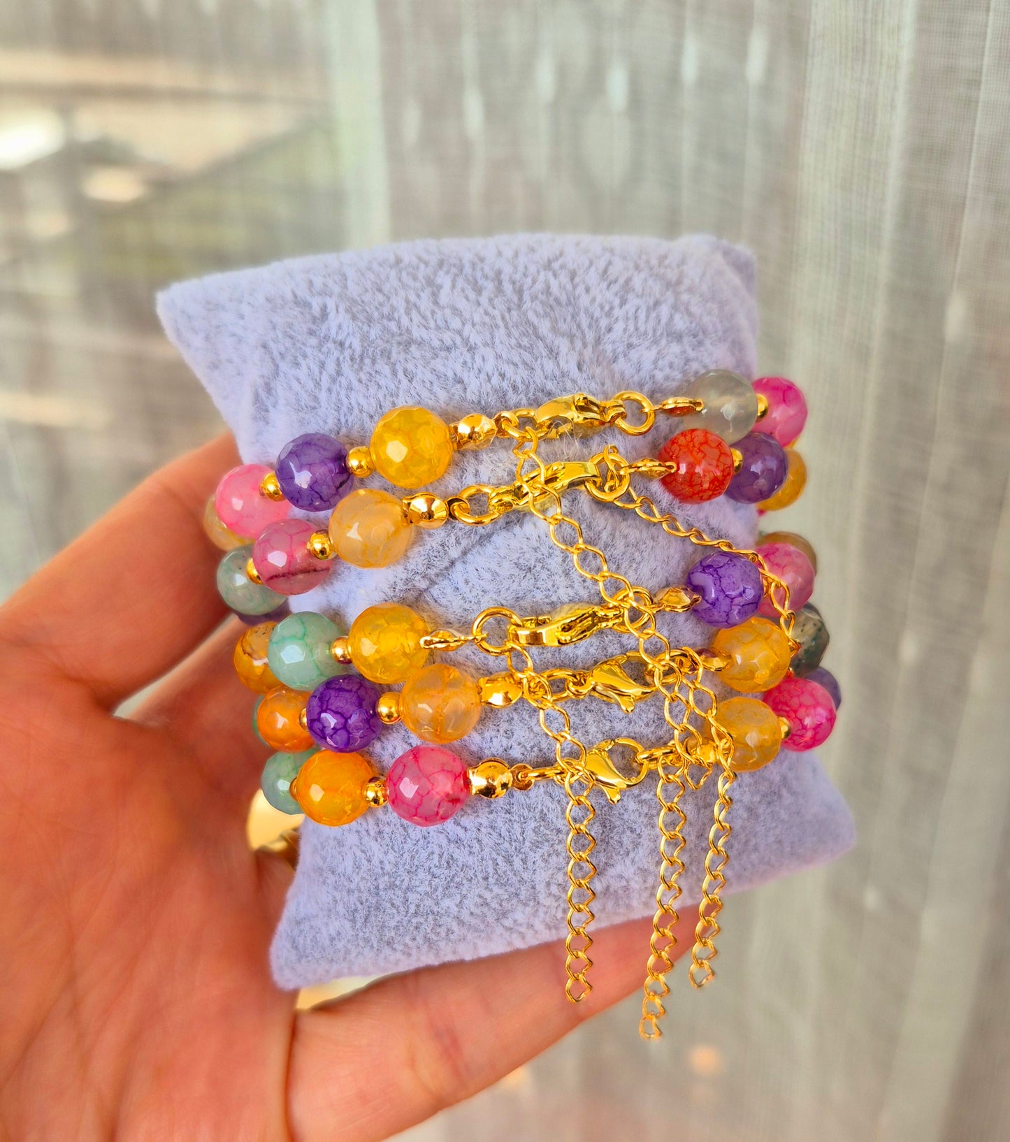 Pulsera Perla Glow - (1 unidad)