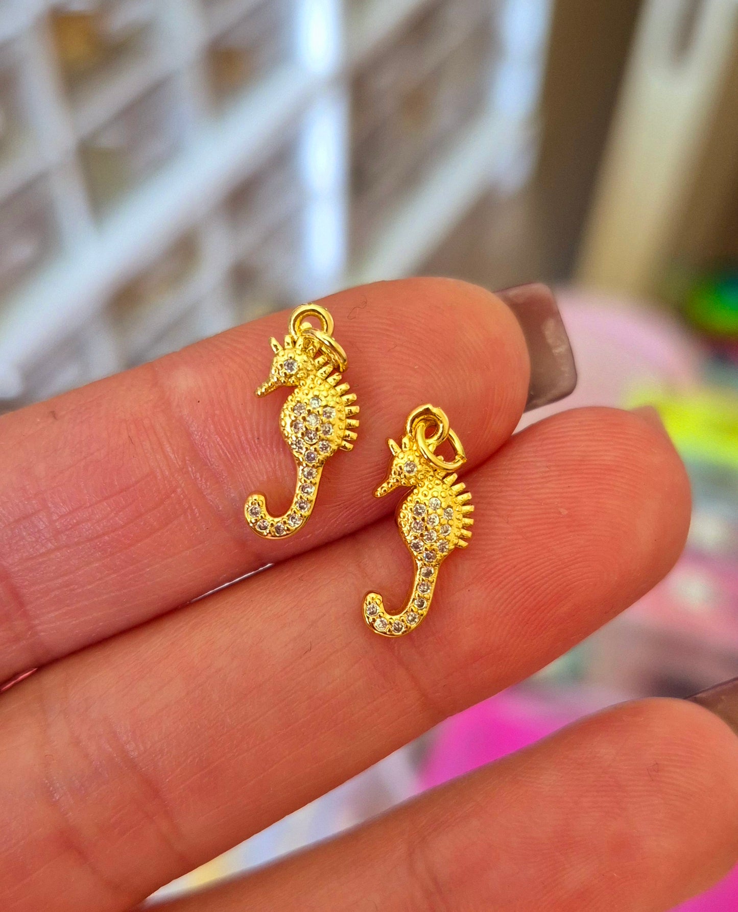 Caballito de mar brillos