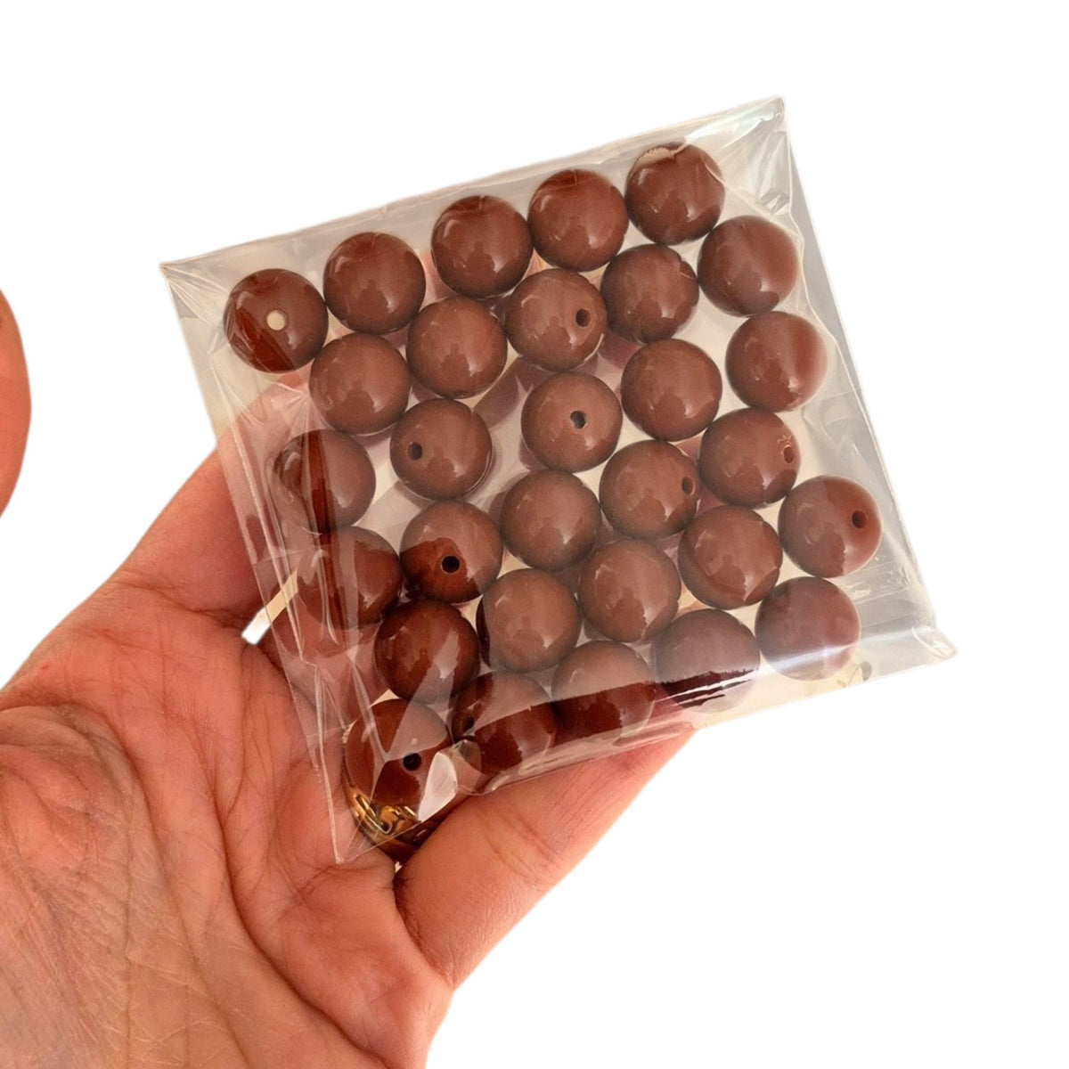 Bolas chicle 14mm Café - (30 unidades)