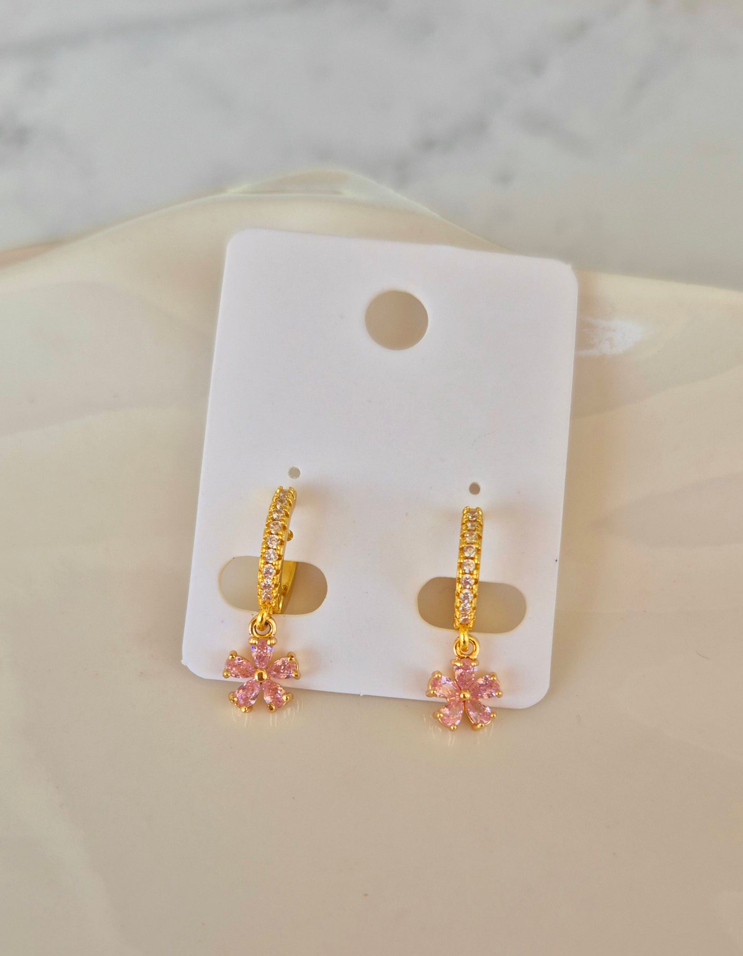 Huggies florecitas rosa