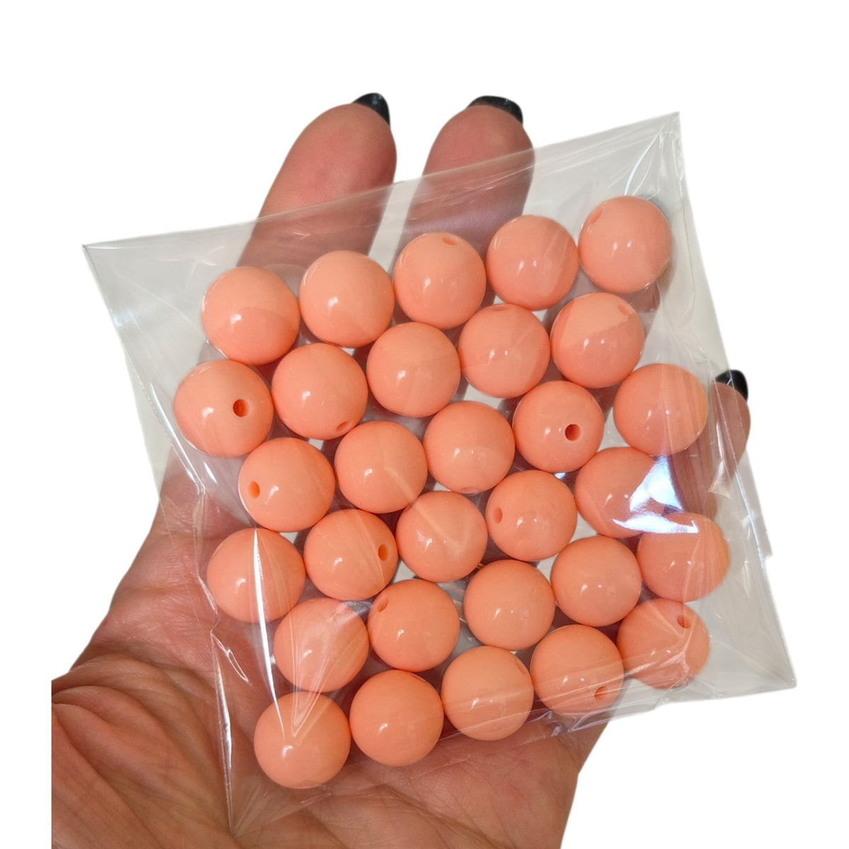 Bolas chicle 14mm Salmón claro - (30 unidades)