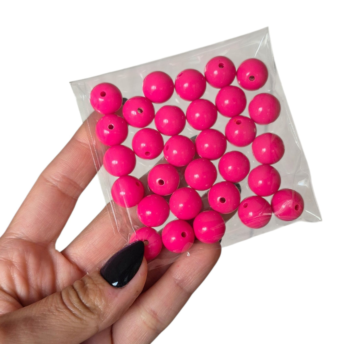 Bolas chicle 14mm Fucsia - (30 unidades)