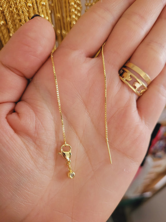 Cadena aguja veneciana