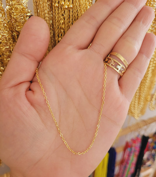 Cadena eslabon tradicional