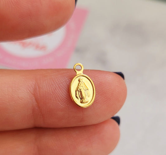 Medallita Virgen Milagrosa o Viegen de los Rayos