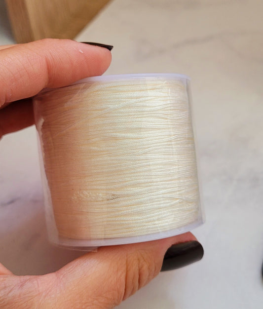 Hilo chino beige claro