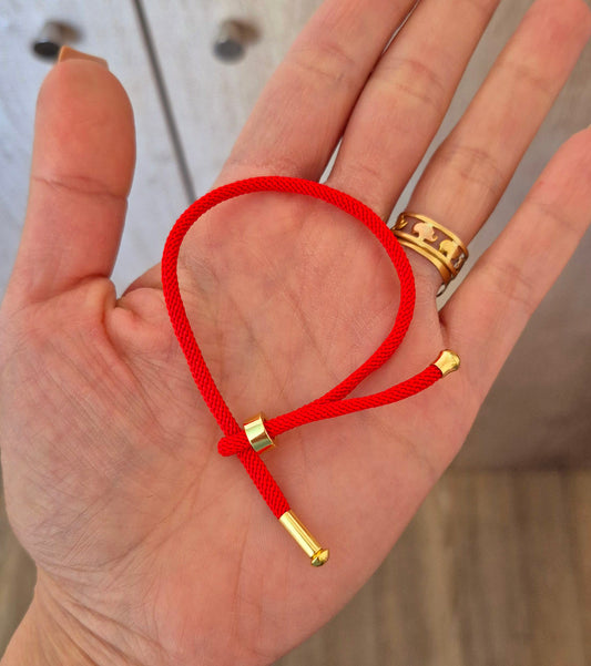 Pulsera cordón rojo
