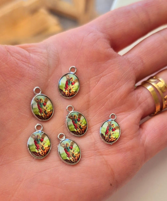 Arcángel Miguel resina - Peltre