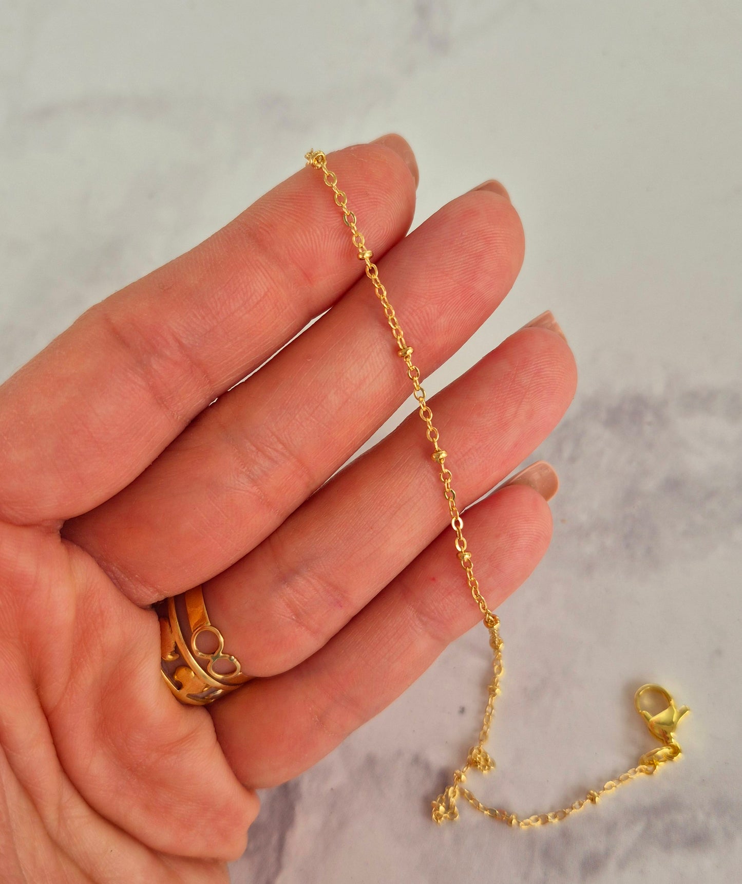 Cadena eslabón mini balín