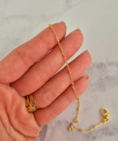 Cadena eslabón mini balín