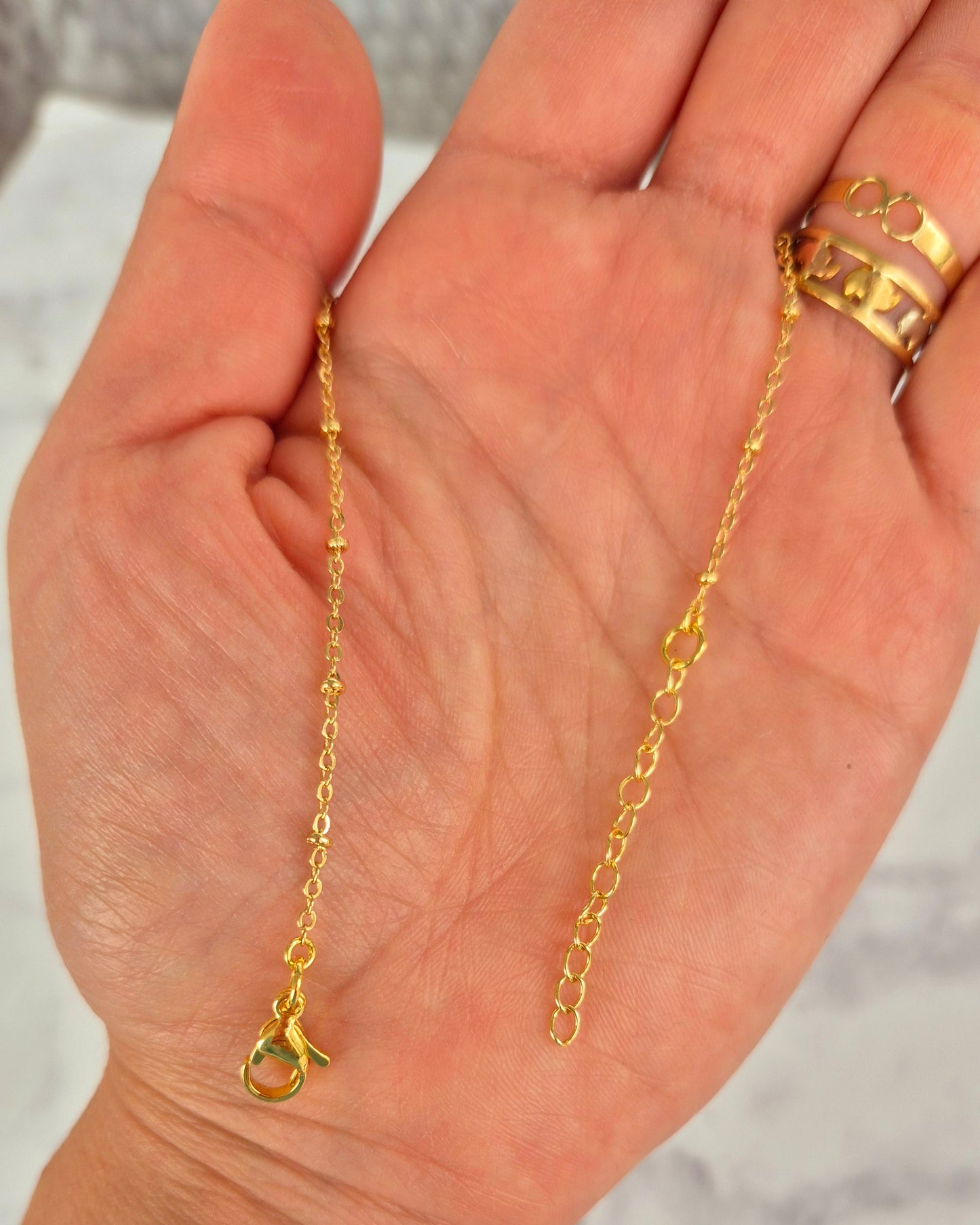 Cadena eslabón mini balín