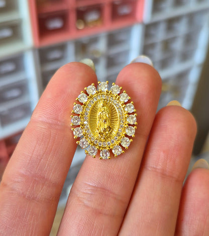 Virgen Guadalupe Cristales