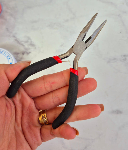 Pinza plana corrugada