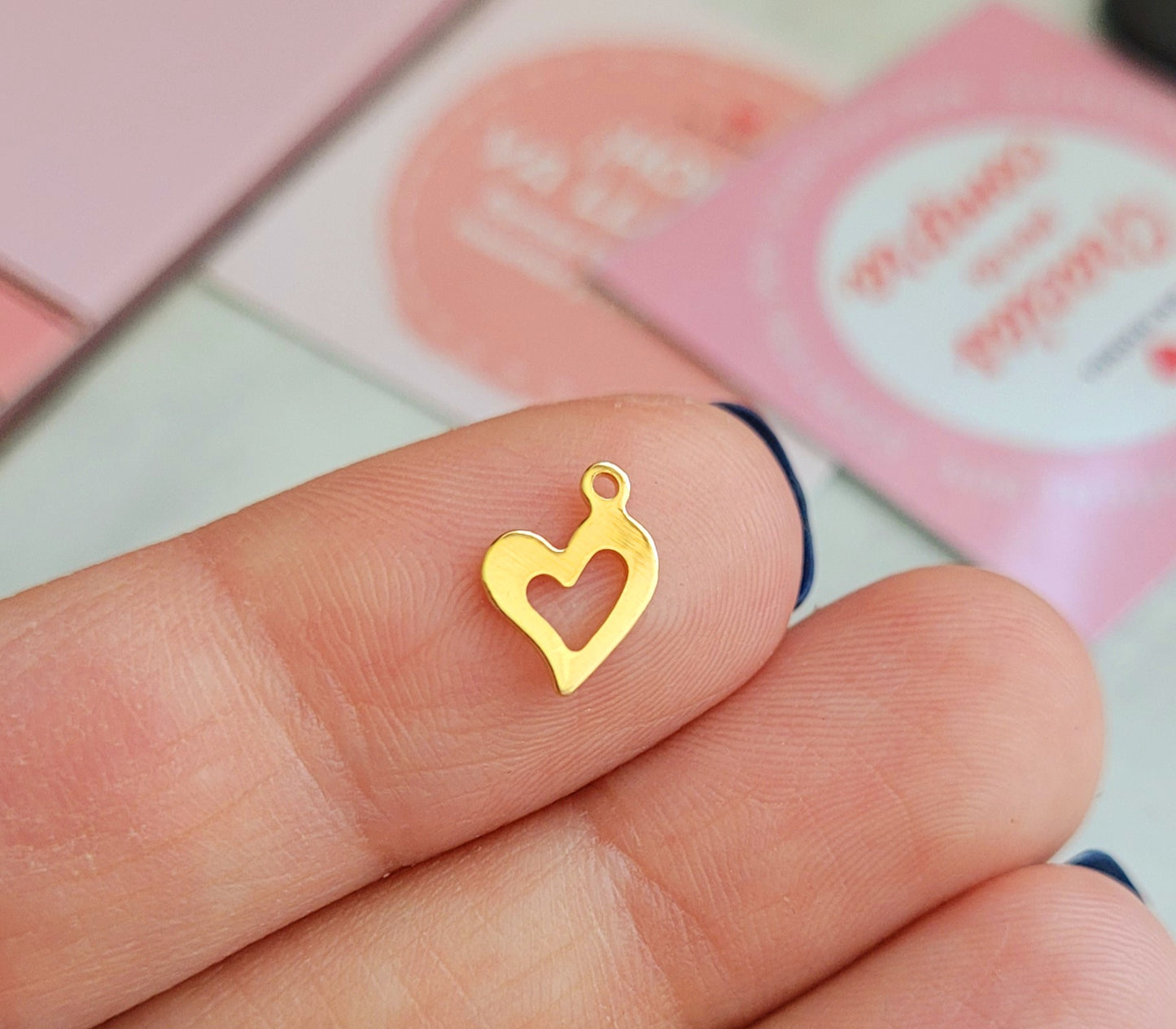Mini corazón dije