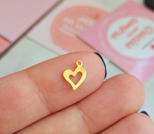Mini corazón dije