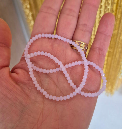 Cristal 3mm Rosa pastel