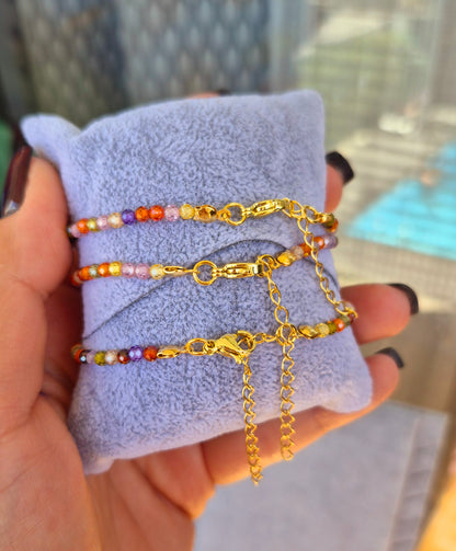 Pulsera circoncitos y Virgen Milagrosa o Virgen de los Rayos