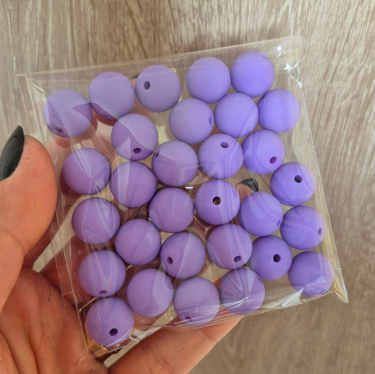 Bolas chicle mate 14 mm Violeta - (30 unidades)