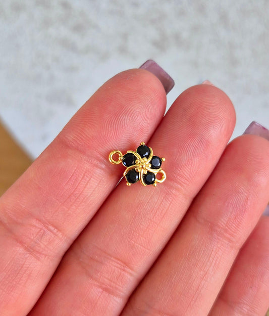 Flor conectora negro