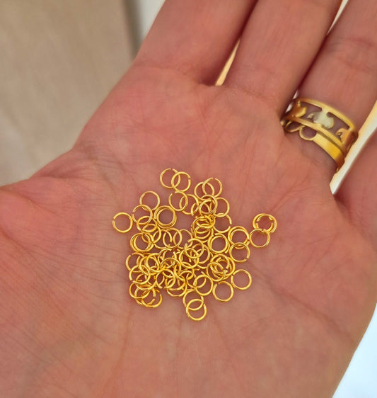Argolla de unión 5 mm delgada - (30 unidades)