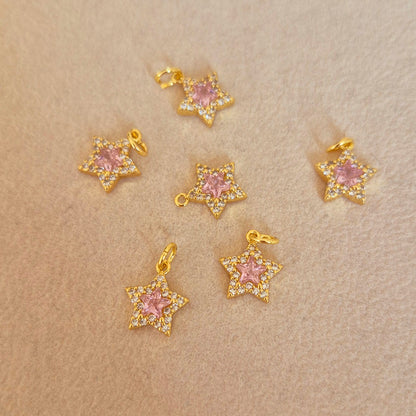 Estrellita cristal rosa