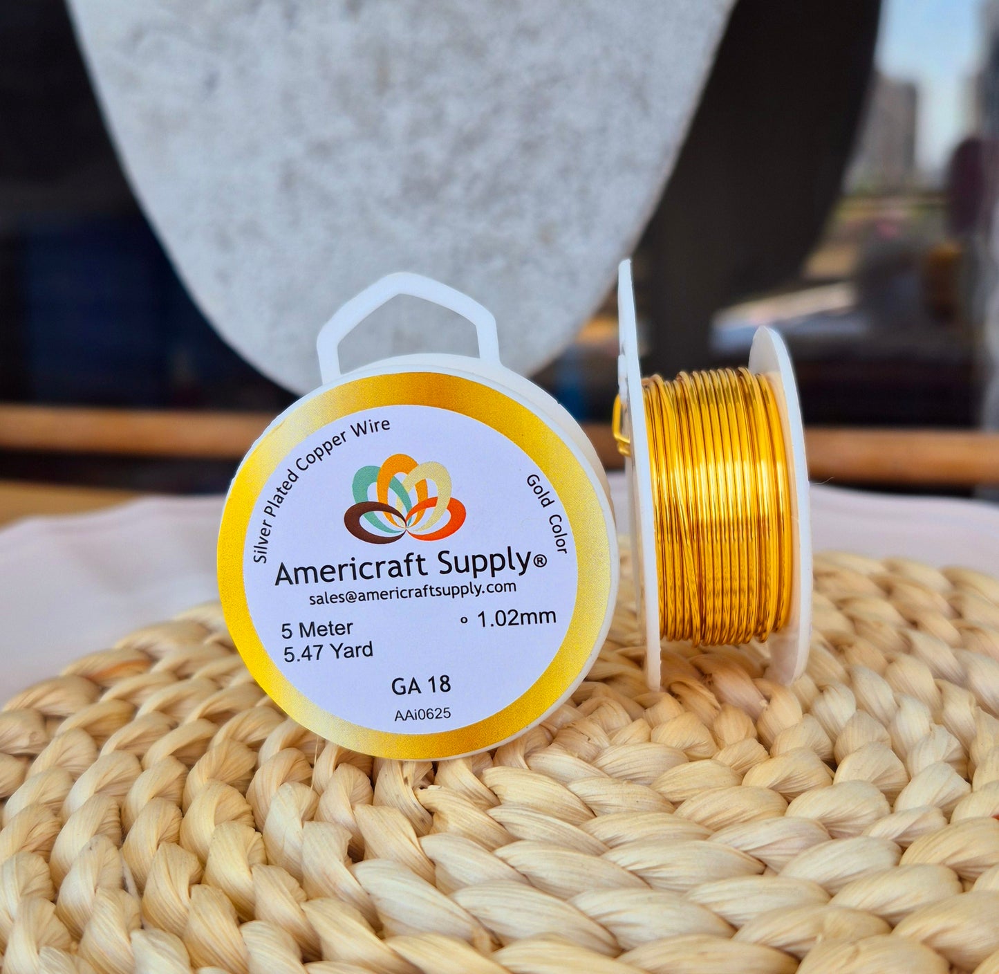 Alambre Gold número 18