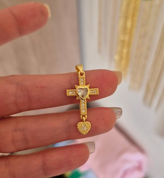 Cruz corazón