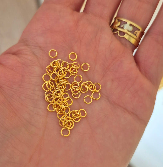Argolla de unión 4 mm - (25 unidades)