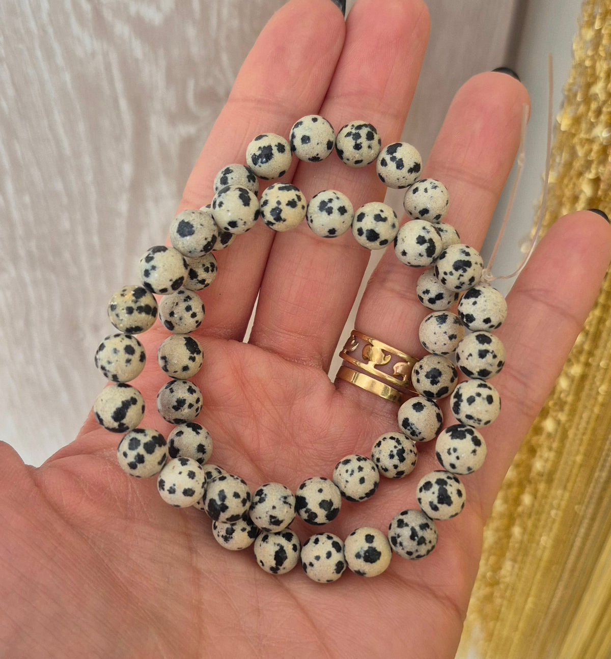 Semipreciosa Dalmata 8mm
