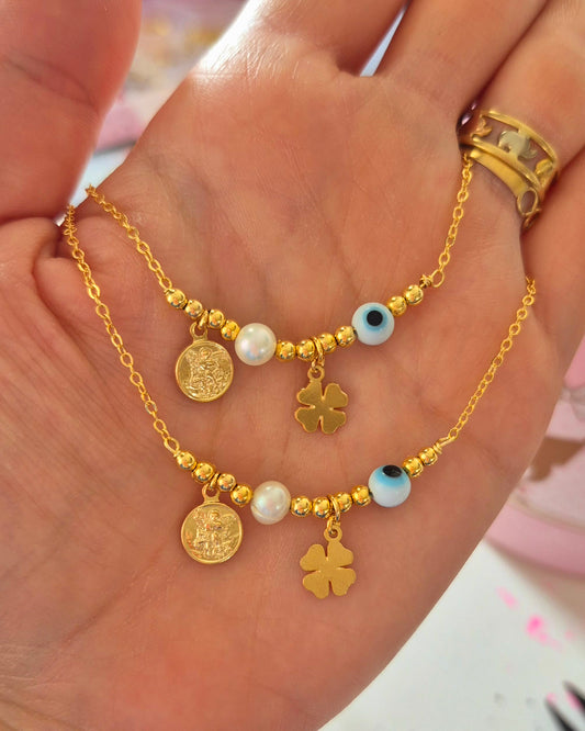 Cadenita protección Arcángel Miguel