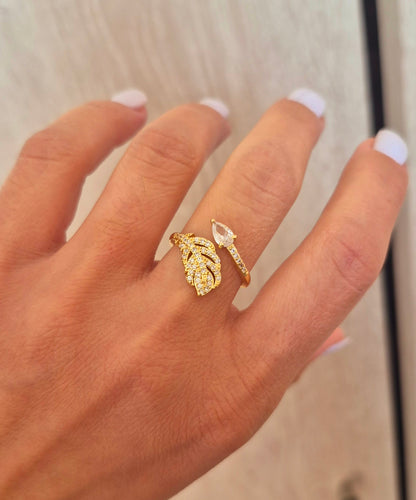 Anillo pluma