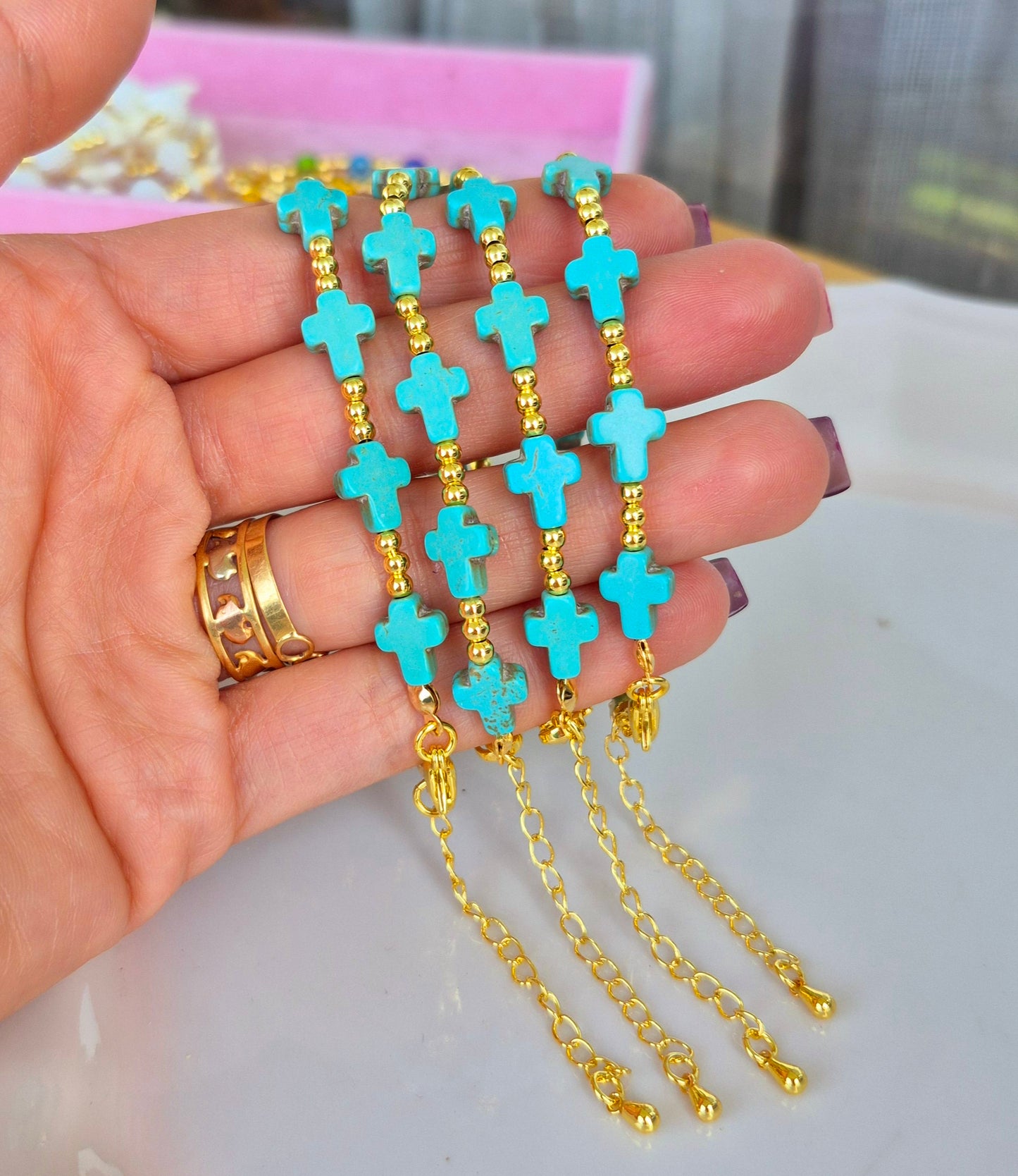 Pulsera cruz