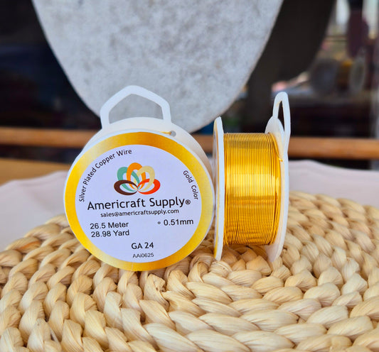 Alambre Gold número 24
