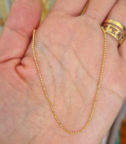 Cadena aguja militar 1mm