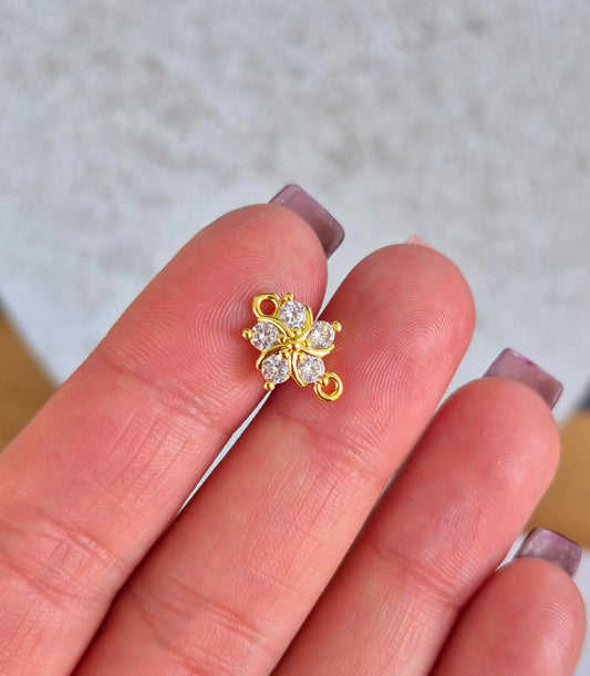 Flor conectora blanca