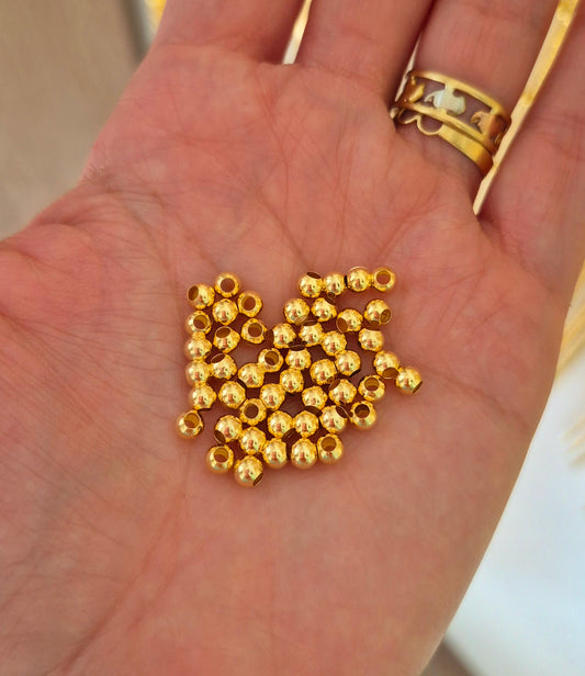 Balín 4mm hoyito grande - (10 unidades)