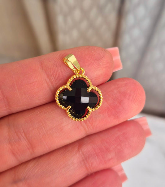 Trébol cristal negro