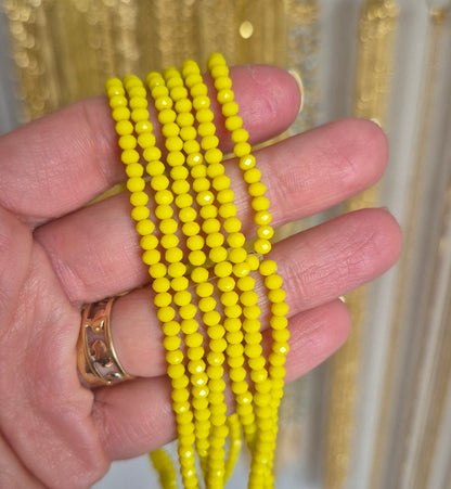 Cristal 3 mm Amarillo