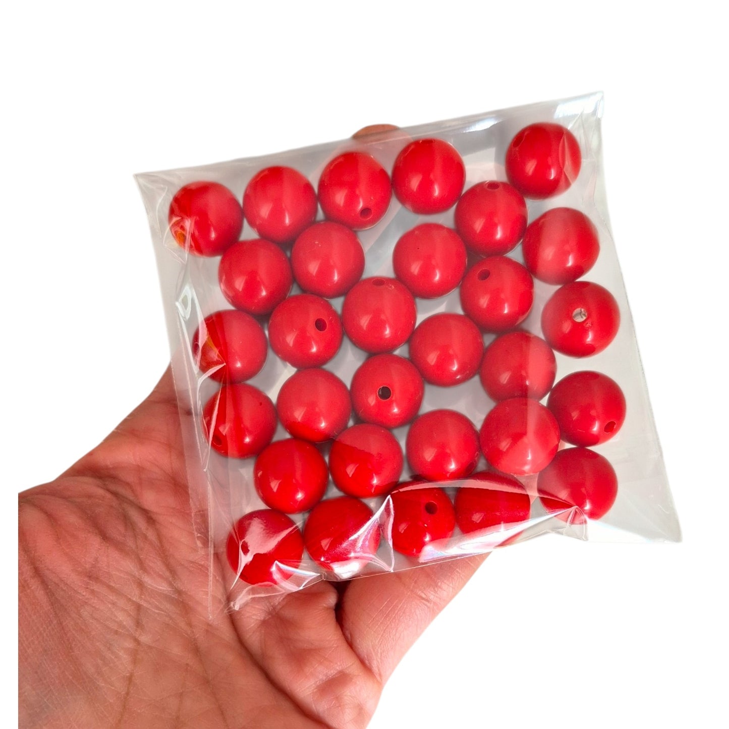 Bolas chicle 14mm Rojo - (30 unidades)