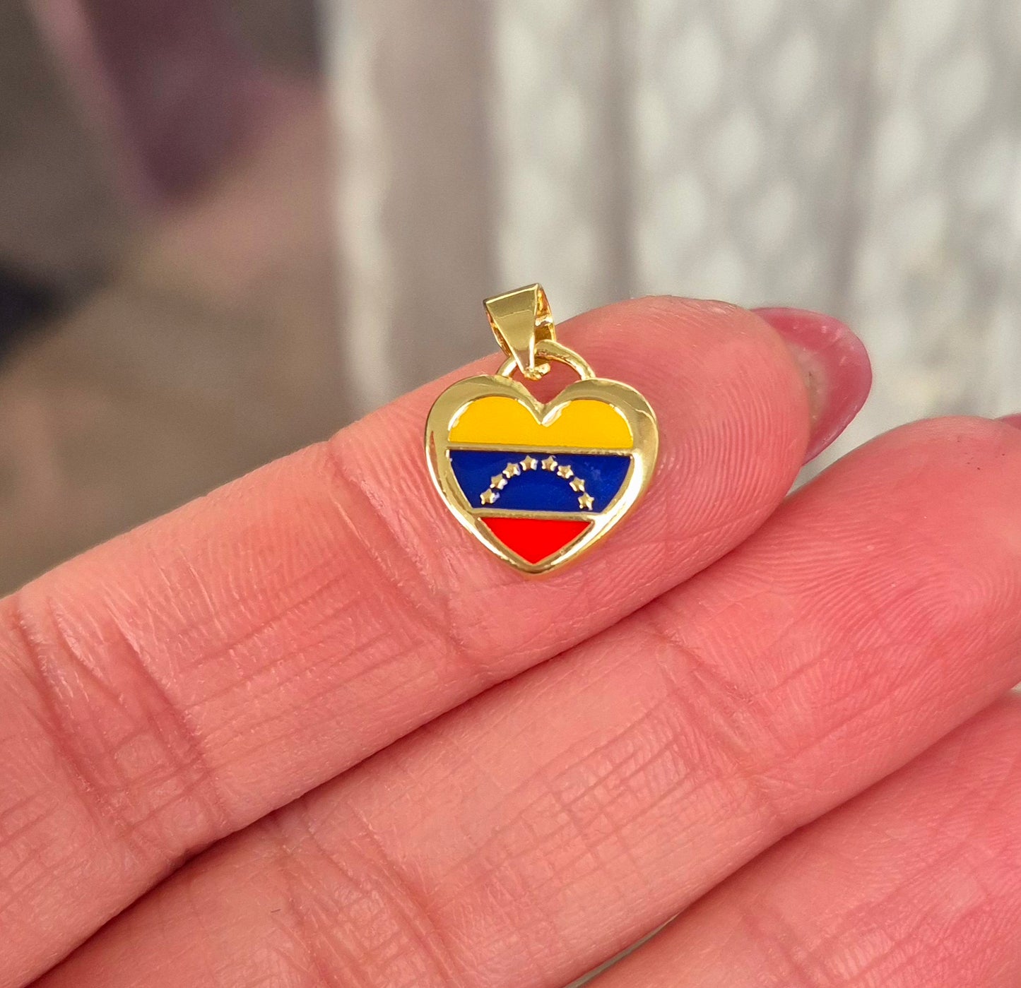 Dije Venezuela corazón
