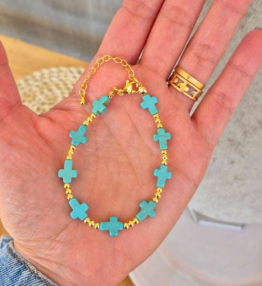 Pulsera cruz