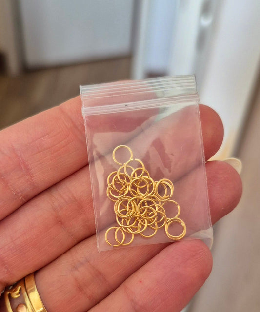 Argollas de unión 6 mm - (28 unidades)