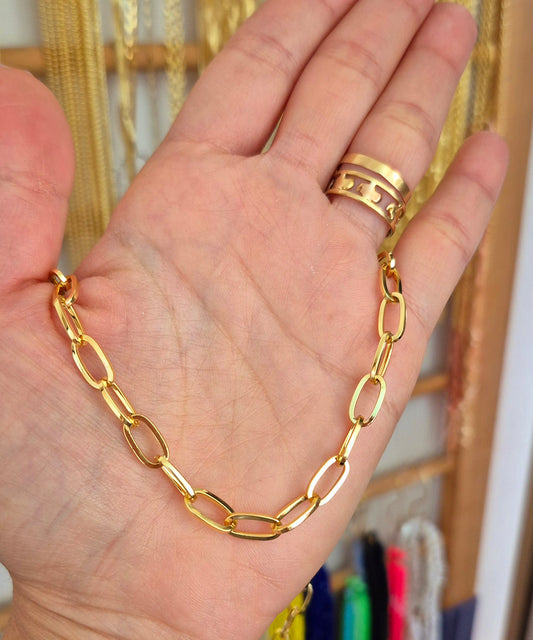 Cadena de eslabones gruesos