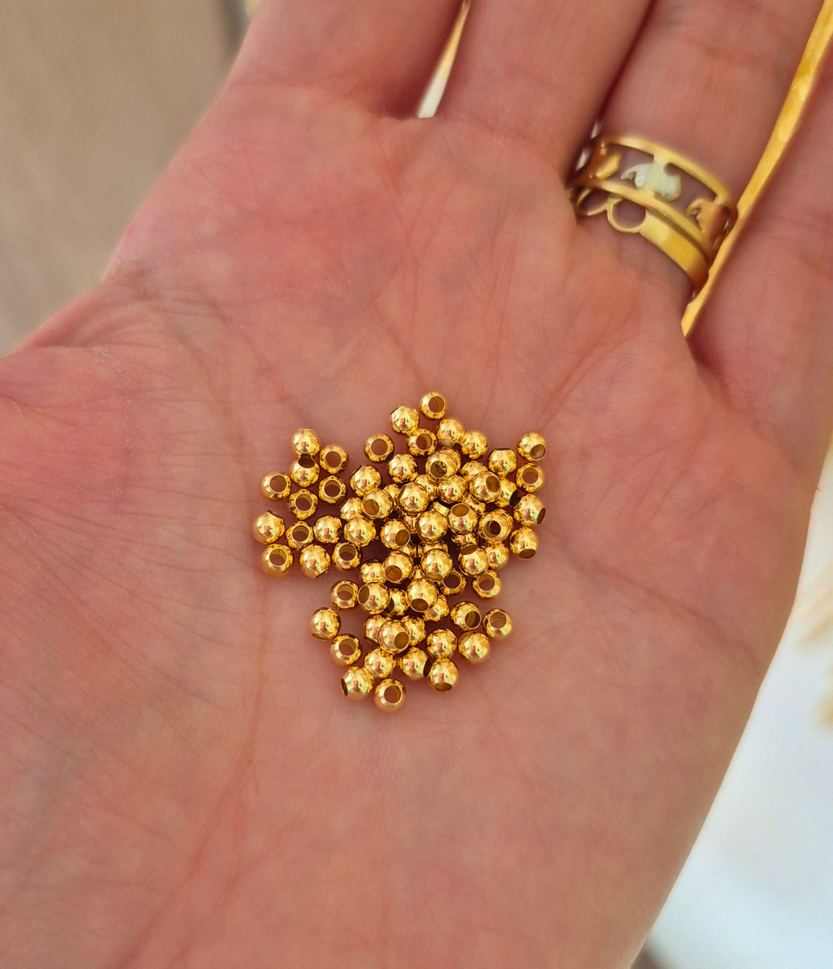 Balín 3 mm hoyito grande - (23 unidades)